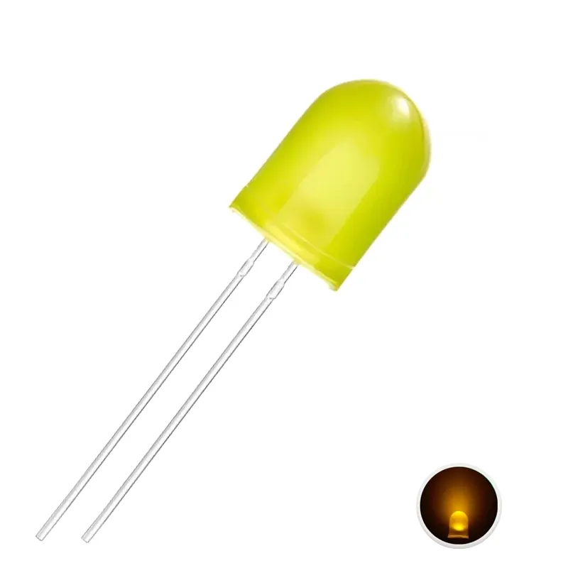10mm Led - Yellow 10mm Led - Yellow