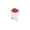 Mini Comutator Basculant ON/OFF Iluminat SPDT 250V 3A 3-Pin - Alb - Roșu Mini Comutator Basculant ON/OFF Iluminat SPDT 250V 3A 3-Pin - Alb - Roșu
