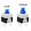 8x8 mm Tact Switch Self Latching 6 Pin 8x8 mm Tact Switch Self Latching 6 Pin