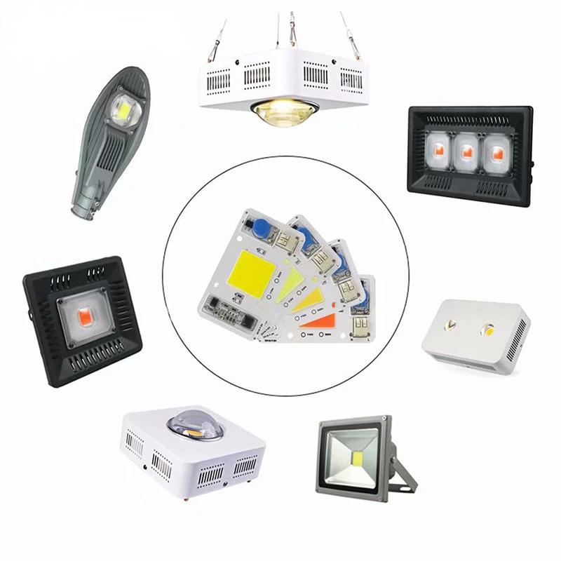 220V 50W Full Spectrum Plant Grow Power Led Board Modul 6000-6500K Alb 220V 50W Full Spectrum Plant Grow Power Led Board Modul 6000-6500K Alb