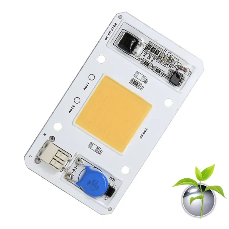 220V 50W Full Spectrum Plant Grow Power Led Board Modul 6000-6500K Alb 220V 50W Full Spectrum Plant Grow Power Led Board Modul 6000-6500K Alb