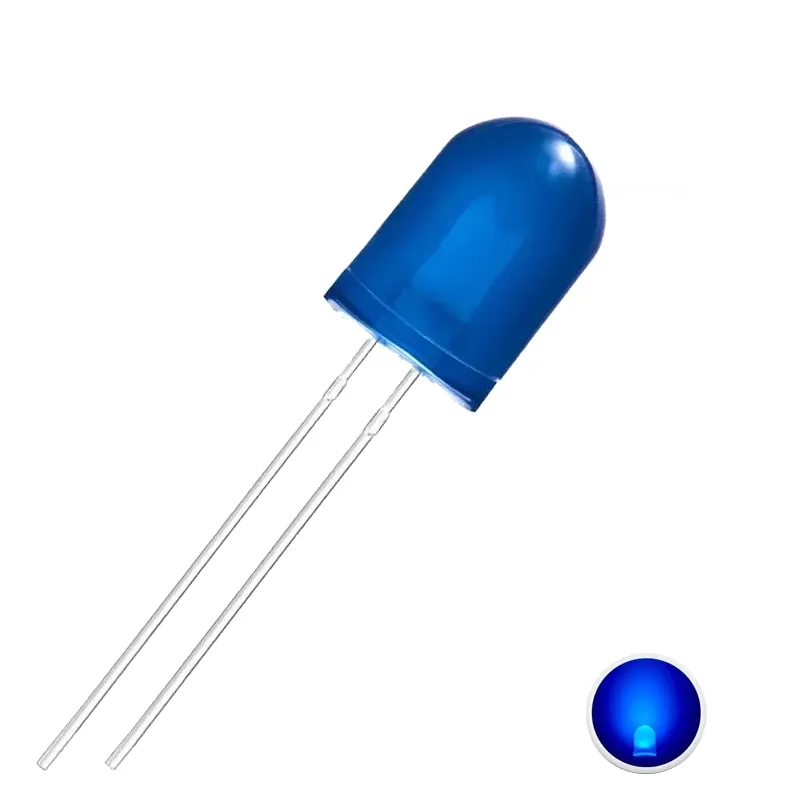 Led de 10 mm - Albastru