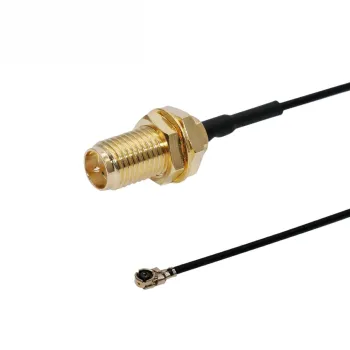 IPEX UFL to RP-SMA Female Antenna WiFi Pigtail 1.13 Cable - 15cm