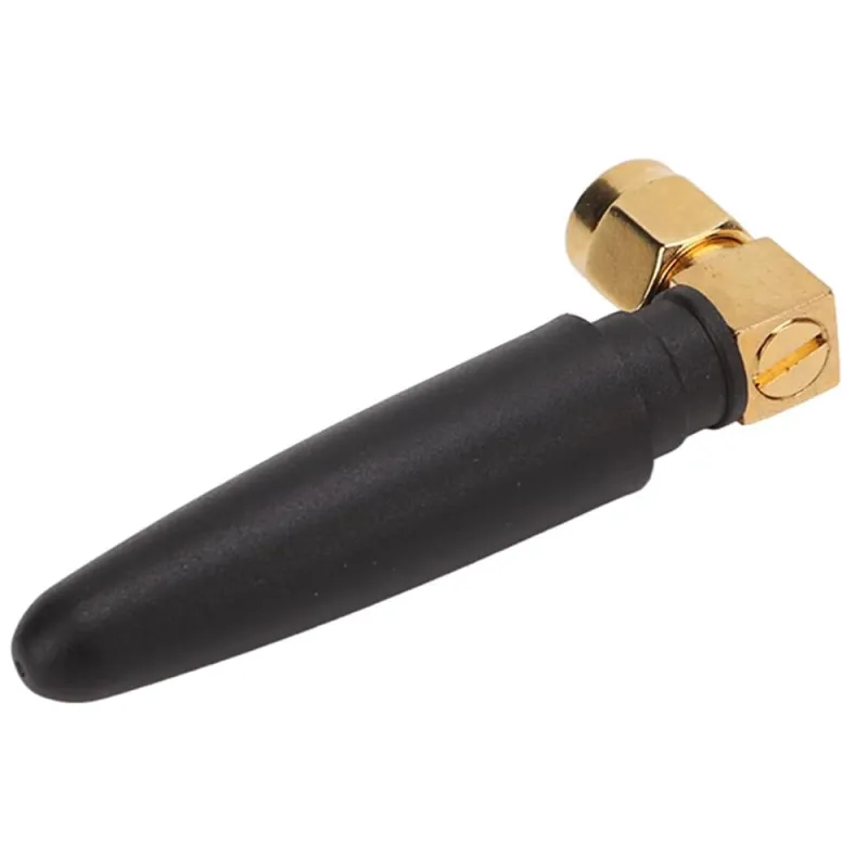 3dBi Rubber WiFi Antenna 2.4GHz / 5GHz / 5.8GHz Right Angle with SMA Male 3dBi Rubber WiFi Antenna 2.4GHz / 5GHz / 5.8GHz Right Angle with SMA Male