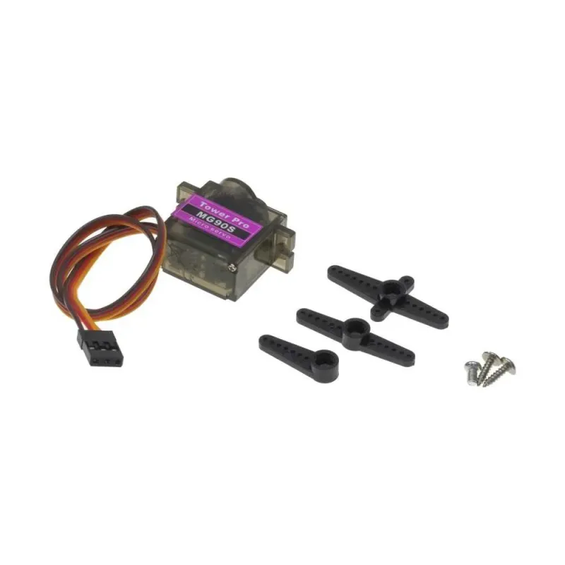 MG90S Servo Motor 360 de Grade MG90S Servo Motor 360 de Grade