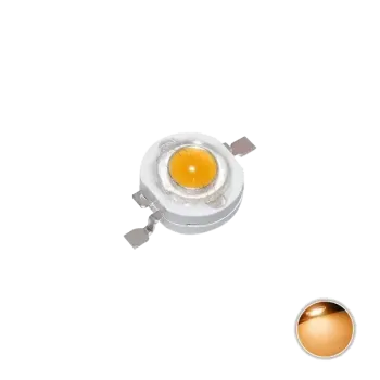Led de Putere 3W ALB CALDE 3000 - 3200K