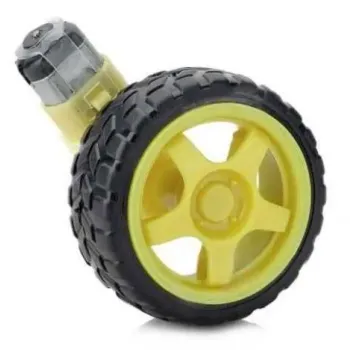 6V 250 Rpm Motor and Wheel Set
