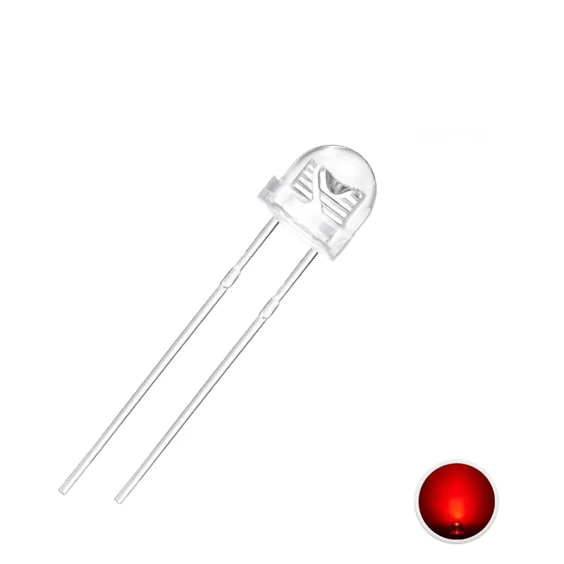 5mm Straw Hat Led Red 5mm Straw Hat Led Red