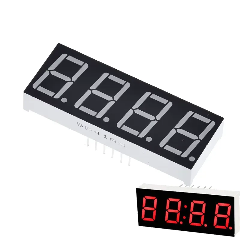 Afișaj 14mm cu 7 Segmente și 4 Cifre Catod Comun 5641AS - RED Afișaj 14mm cu 7 Segmente și 4 Cifre Catod Comun 5641AS - RED