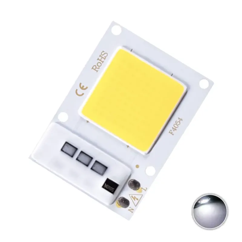 220V 10W Power Led Board Modul IP65 6000-6500K Alb
