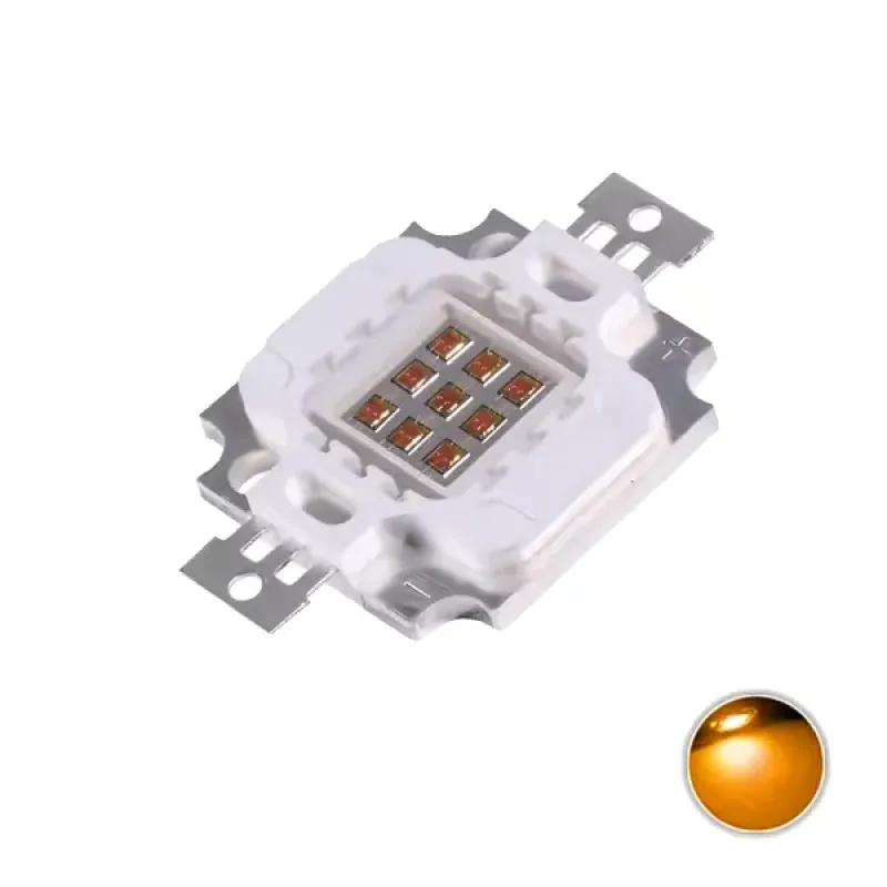 10 Watt Power LED 595-600nm Amber 10 Watt Power LED 595-600nm Amber