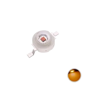Putere 1W Chihlimbar 590 - 595nm