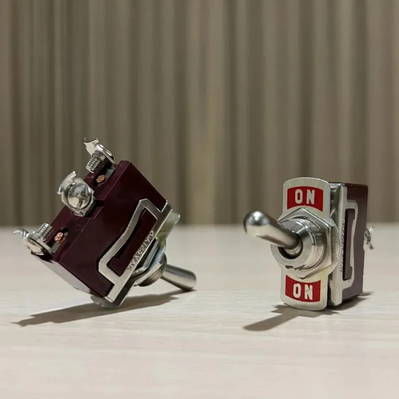 KN3C-102 Large Toggle Switch SPDT 250V 6A ON-ON KN3C-102 Large Toggle Switch SPDT 250V 6A ON-ON