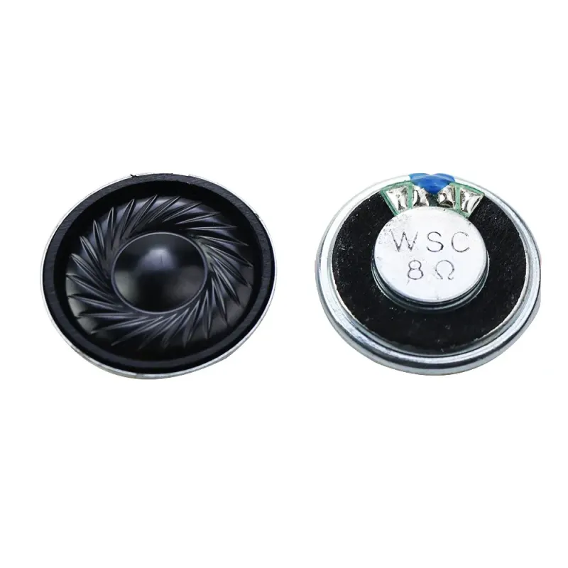 1W 8 Ohm Mini Difuzor Rotund 26mm 1W 8 Ohm Mini Difuzor Rotund 26mm