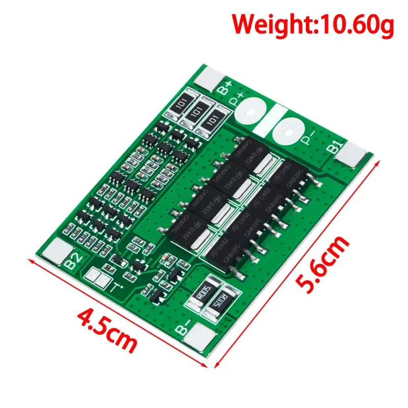 3S 25A BMS Baterie Litiu Balanced Protection Board 3S 25A BMS Baterie Litiu Balanced Protection Board