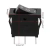 KCD1-103 Rocker Switch SPDT 3 Ways 21x15 mm - Black KCD1-103 Rocker Switch SPDT 3 Ways 21x15 mm - Black