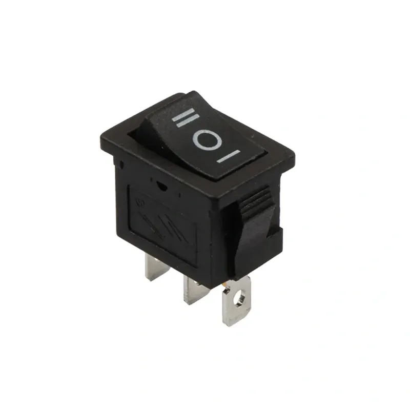 KCD1-103 Rocker Switch SPDT 3 Ways 21x15 mm - Black KCD1-103 Rocker Switch SPDT 3 Ways 21x15 mm - Black