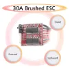 30A Regulator Electronic de Viteză cu Frână Comutabilă Pentru Mașini RC, Bărci și Rezervoare 30A Regulator Electronic de Viteză cu Frână Comutabilă Pentru Mașini RC, Bărci și Rezervoare