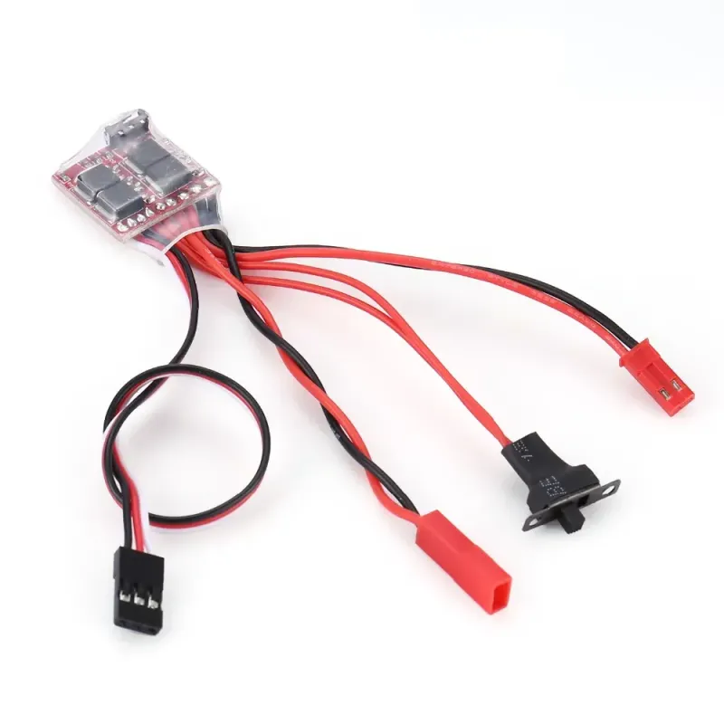 30A Regulator Electronic de Viteză cu Frână Comutabilă Pentru Mașini RC, Bărci și Rezervoare 30A Regulator Electronic de Viteză cu Frână Comutabilă Pentru Mașini RC, Bărci și Rezervoare