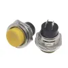 Buton Pulsator 16mm, Momentan ON/OFF, 2 Amp, PBS-26B - Galben Buton Pulsator 16mm, Momentan ON/OFF, 2 Amp, PBS-26B - Galben