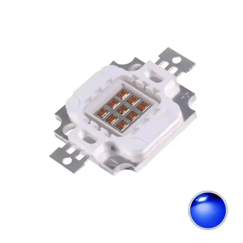 10 Watt Power LED 455-465nm Blue 10 Watt Power LED 455-465nm Blue