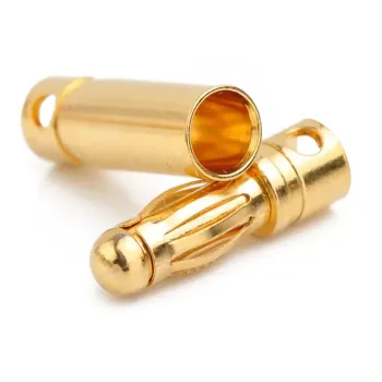 Banana Bullet Plug 4mm-1 Pereche