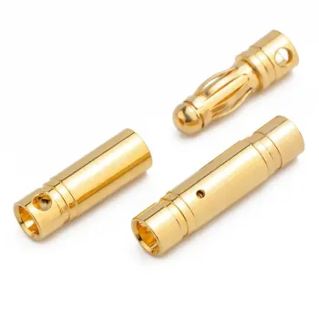 Banana Bullet Plug 4mm-1 Pereche