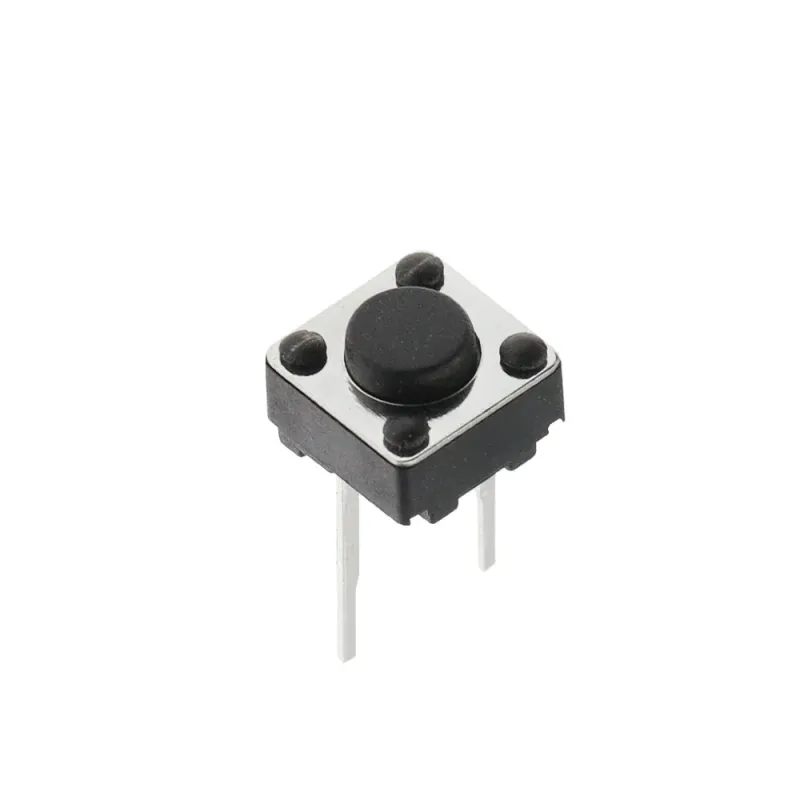 2-Pin Momentary Tactile Push Button Switch 6x6x5mm 2-Pin Momentary Tactile Push Button Switch 6x6x5mm