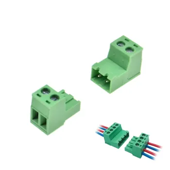 Conector Blocuri Terminale Conectabile de 5,08 mm 2 Poli - 1 Pereche (masculin și feminin)
