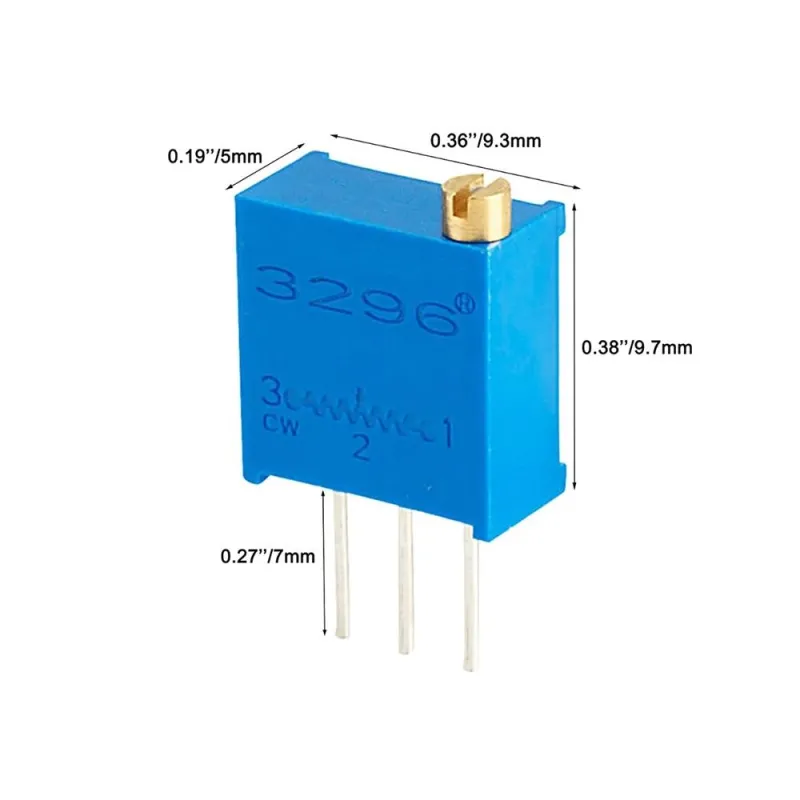 1K Potențiometru Trimpot 3296W 1K Potențiometru Trimpot 3296W