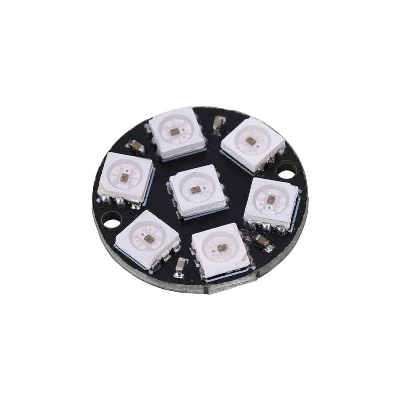 WS2812B 5050 RGB LED - 7 Bit Circular WS2812B 5050 RGB LED - 7 Bit Circular