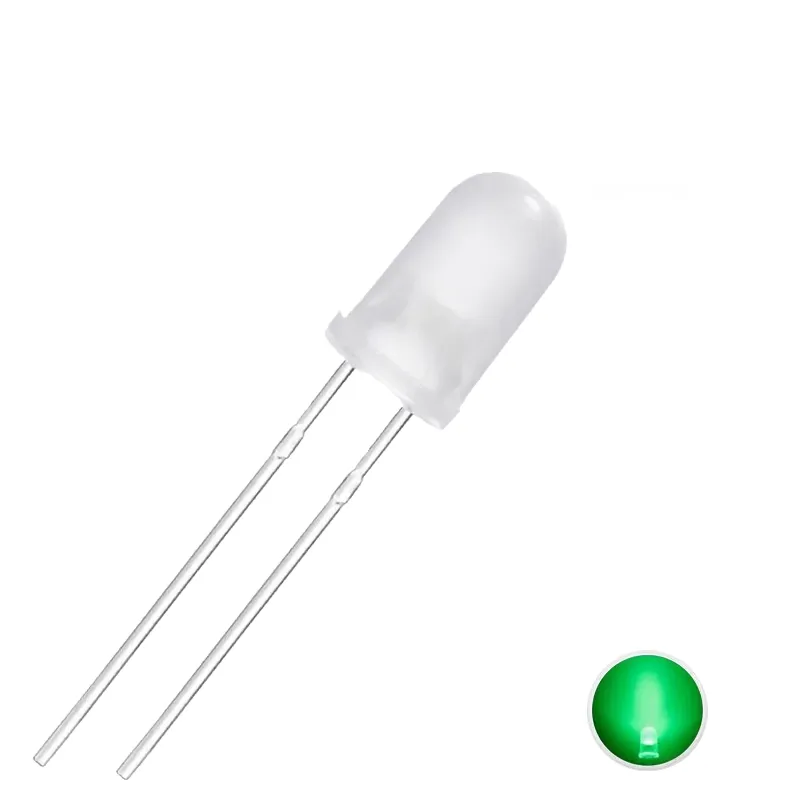 5mm LED Diffuse Green 5mm LED Diffuse Green