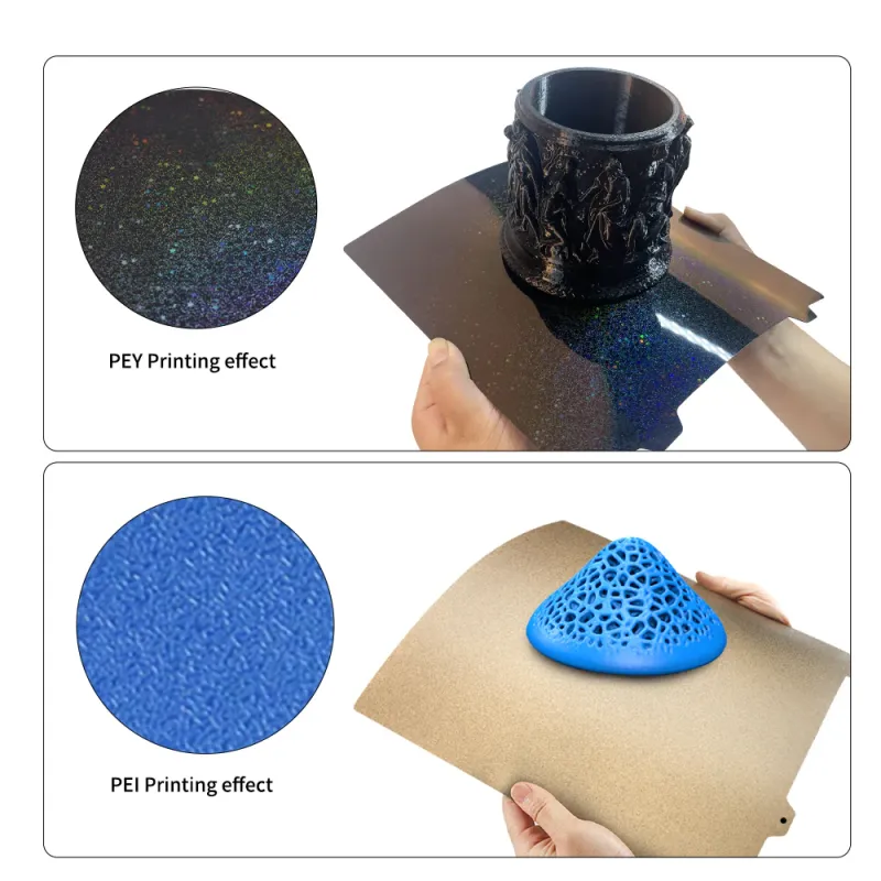 235 x 235 mm PEY to PEI Placă de Construcție cu Față Dublă Pentru Creality și Alte Imprimante 3D 235 x 235 mm PEY to PEI Placă de Construcție cu Față Dublă Pentru Creality și Alte Imprimante 3D