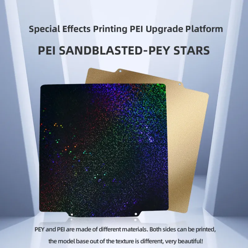 235 x 235 mm PEY to PEI Placă de Construcție cu Față Dublă Pentru Creality și Alte Imprimante 3D 235 x 235 mm PEY to PEI Placă de Construcție cu Față Dublă Pentru Creality și Alte Imprimante 3D