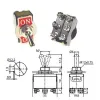 KN3C-202 Large Toggle Switch DPDT 250V 15A ON-ON KN3C-202 Large Toggle Switch DPDT 250V 15A ON-ON