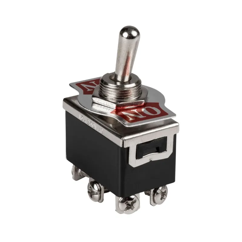 KN3C-202 Large Toggle Switch DPDT 250V 15A ON-ON KN3C-202 Large Toggle Switch DPDT 250V 15A ON-ON
