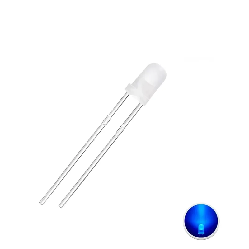 3mm LED Diffuse Blue 3mm LED Diffuse Blue