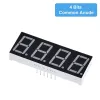 14mm Afișaj cu 7 Segmente și 4 Cifre Anod Comun 5641BS - ROȘU 14mm Afișaj cu 7 Segmente și 4 Cifre Anod Comun 5641BS - ROȘU