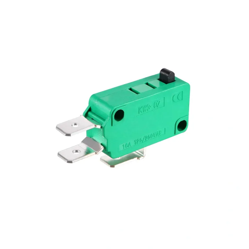 KW3-OZ 16A 125/250VAC SPDT NO-NC Push Button Action Type Micro Limit Switch KW3-OZ 16A 125/250VAC SPDT NO-NC Push Button Action Type Micro Limit Switch