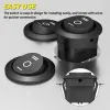 KCD1-8 Round Rocker Switch 250V 6A ON-OFF-ON SPDT 3-Ways - Black KCD1-8 Round Rocker Switch 250V 6A ON-OFF-ON SPDT 3-Ways - Black
