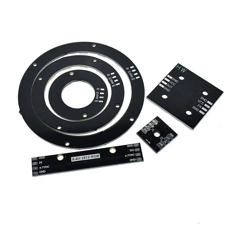 WS2812 Neopixel Adresabil RGB LED Modul Rotund 3 Biți WS2812 Neopixel Adresabil RGB LED Modul Rotund 3 Biți