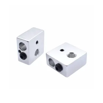 Bloc Termic Din Aluminiu MK8 20x20x10mm Pentru Imprimante 3D