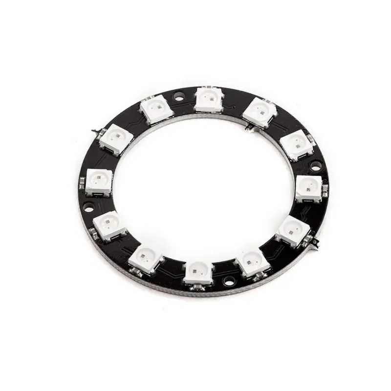 WS2812 Neopixel Adresabil RGB LED Modul Rotund pe 12 Biți