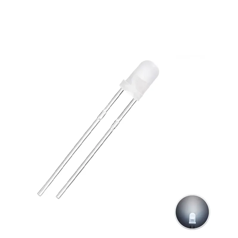 3mm LED Diffuse White