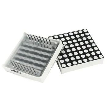 8x8 Dotmatrix LED Catod Comun 60x60mm
