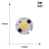 220V 3W Power Led Board Modul IP65 Y27 2800-3200K Alb Cald 220V 3W Power Led Board Modul IP65 Y27 2800-3200K Alb Cald