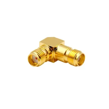 Conector cu Unghi Drept SMA Femelă la SMA Femelă RF