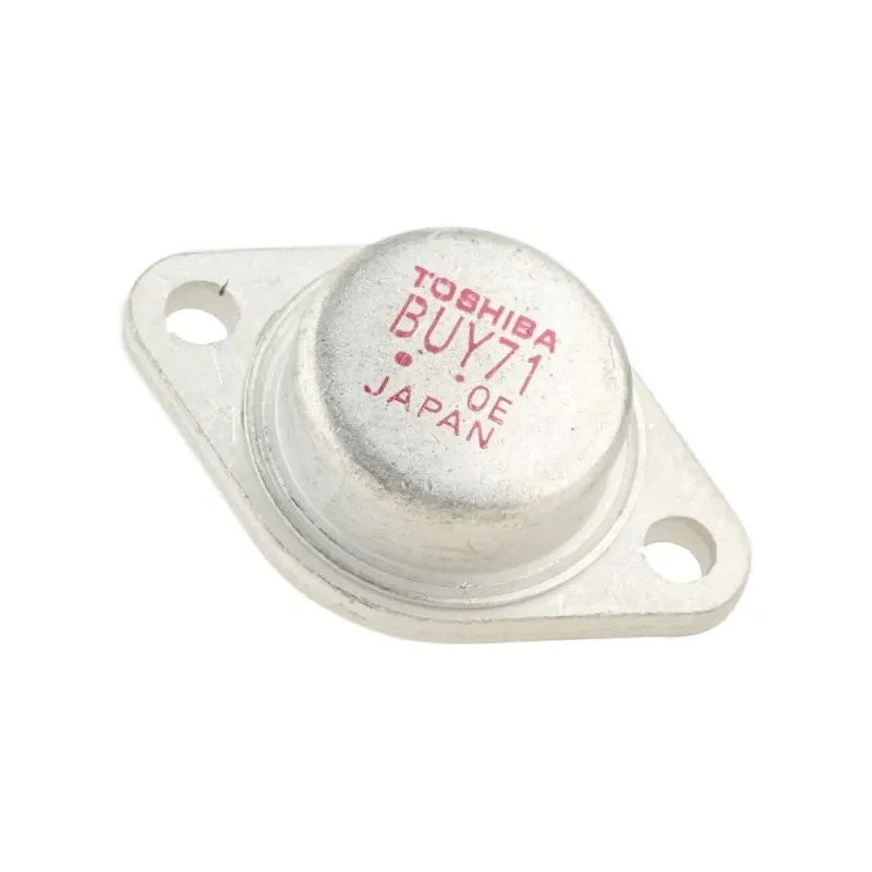 BUY71 Tranzistor NPN 800V 10A TO-3 Original Toshiba BUY71 Tranzistor NPN 800V 10A TO-3 Original Toshiba