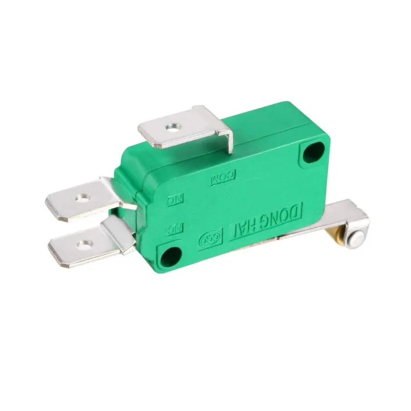 KW3-OZ 16A 125/250VAC Roller Rod Type SPDT NO NC Micro Limit Switch KW3-OZ 16A 125/250VAC Roller Rod Type SPDT NO NC Micro Limit Switch