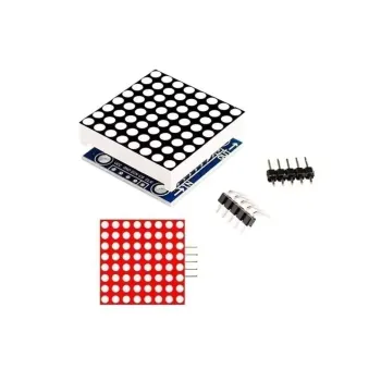 MAX7219 Modul Matrice cu Puncte Roșii 8x8